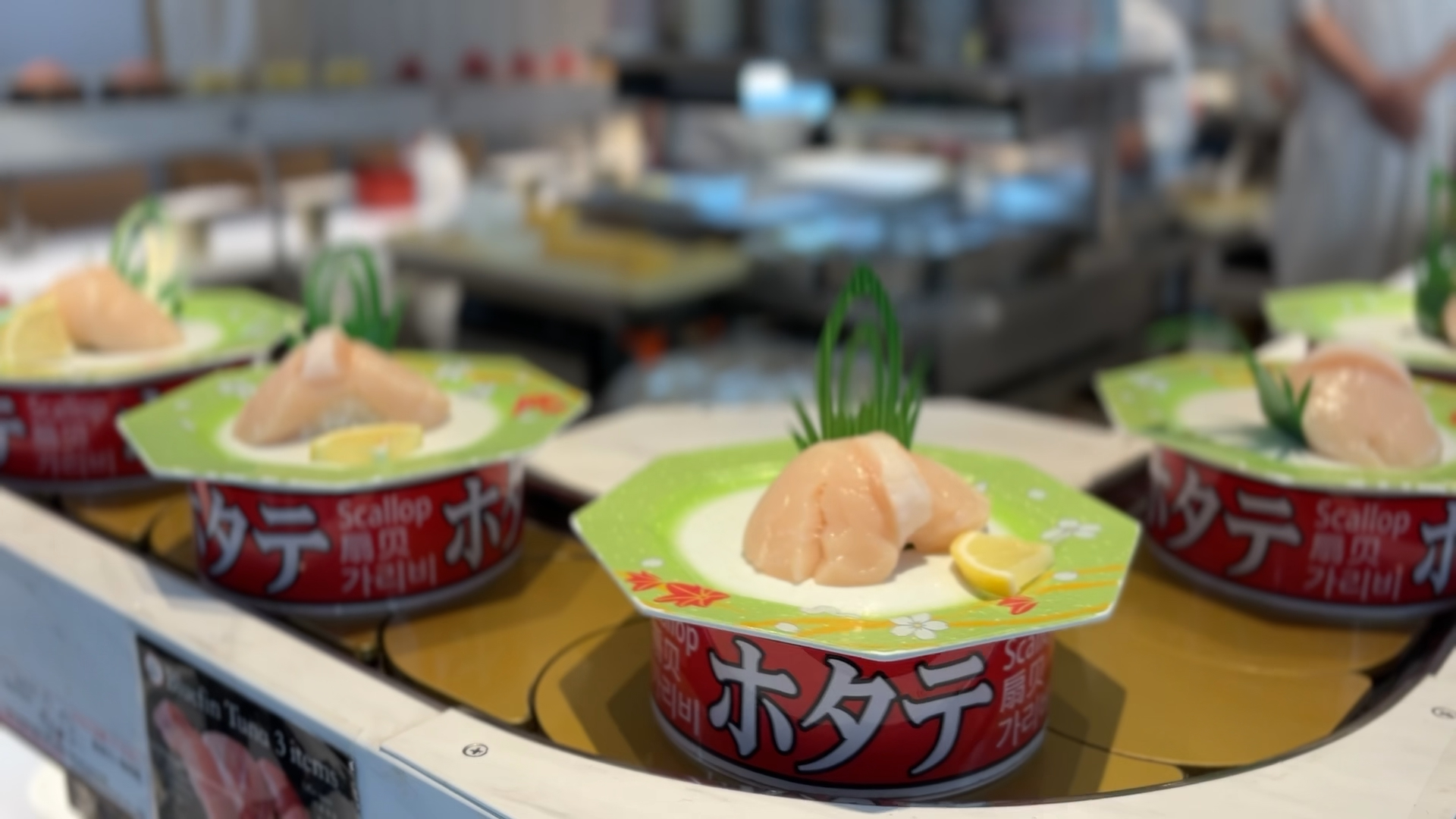 肉厚な寿司ネタ